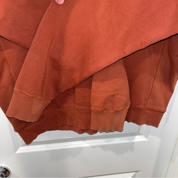 Rare Get Lucky fullzip drawstring graphic sweatshirt hooded brown unisex size XL - Picture 6 of 8